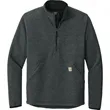 Carhartt Textured 1/2-Zip Fleece Jacket | https://www.bestnamebadges.com