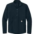 Carhartt Textured 1/2-Zip Fleece Jacket | https://www.bestnamebadges.com