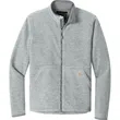 Carhartt Textured Full-Zip Fleece Jacket | https://www.bestnamebadges.com