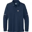 Carhartt FLD & RSCU Long Sleeve Polo | https://www.bestnamebadges.com