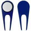 Clear Pillow Pack Golf Gift Set - Divot Tool & Bag Tag | https://www.bestnamebadges.com