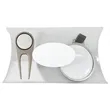 Clear Pillow Pack Golf Gift Set - Divot Tool & Bag Tag | https://www.bestnamebadges.com