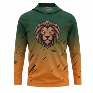 Brushed Milk Silk Long Sleeve Hooded T-Shirt Unisex
