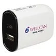 UL Listed 2-In-1 USB Type-C Wall Adapter | https://www.bestnamebadges.com
