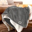 Oversized Micro Mink Sherpa Blanket | https://www.bestnamebadges.com