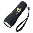 Rubberized Torch Light With Strap | https://www.bestnamebadges.com