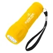 Rubberized Torch Light With Strap | https://www.bestnamebadges.com