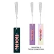 Acrylic Bookmark With Tassel | https://www.bestnamebadges.com