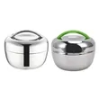 Creative Apple-Shaped Stainless Steel Insulated Lunch Box | https://www.bestnamebadges.com