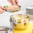 Creative Apple-Shaped Stainless Steel Insulated Lunch Box | https://www.bestnamebadges.com