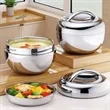 Creative Apple-Shaped Stainless Steel Insulated Lunch Box | https://www.bestnamebadges.com