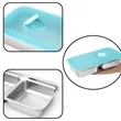 2-Compartment 304 Stainless Steel Container w/ Sealing Lid | https://www.bestnamebadges.com