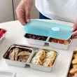 2-Compartment 304 Stainless Steel Container w/ Sealing Lid | https://www.bestnamebadges.com