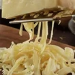 Wood Handle Stainless Steel Handheld Cheese Grater & Zester | https://www.bestnamebadges.com
