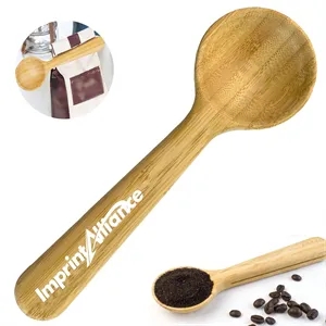 Bamboo Cellar Set w/ Magnetic Swivel Lids & Serving Spoons