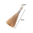 Bamboo Wok Brush & Kitchen Pot Scrubber with Hanging Loop | https://www.bestnamebadges.com