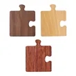Premium Wood Puzzle Piece Coaster & Interlocking Trivet | https://www.bestnamebadges.com