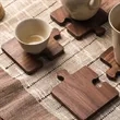Premium Wood Puzzle Piece Coaster & Interlocking Trivet | https://www.bestnamebadges.com