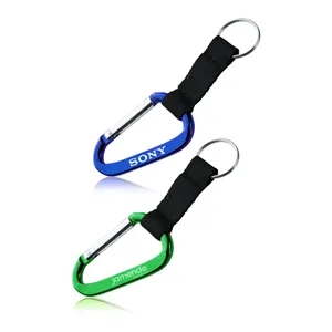 Carabiner & Strap Keychains