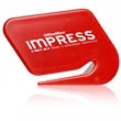 Translucent Plastic Letter Opener | https://www.bestnamebadges.com