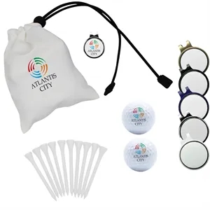 Premium Hat Clip Golf Pouch Pack