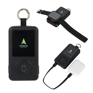 Charter 6200mAh Light Up Power Bank with Watch Charger & Key