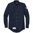 Bulwark® FR ComforTouch® Dress Uniform Shirt | https://www.bestnamebadges.com