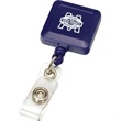 Square Retractable Badge Reel | https://www.bestnamebadges.com