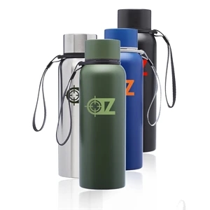 17 oz. Ransom Water Bottle with Strap | https://www.bestnamebadges.com