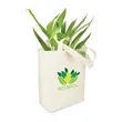 Soverna Natural Canvas Tote | https://www.bestnamebadges.com