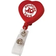 Heart Retractable Badge Holder | https://www.bestnamebadges.com