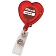 Heart Retractable Badge Holder | https://www.bestnamebadges.com