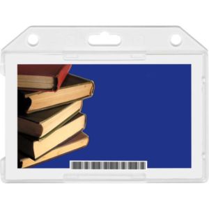 Hard Plastic Single Card ID Holder