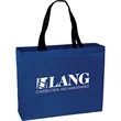 Large Polyester Tote Bag | https://www.bestnamebadges.com