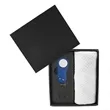 Golf Mini Presentation Box - Divot Tool & Towel | https://www.bestnamebadges.com