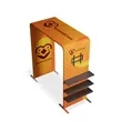 Square Arch Display Shelf & TV Rack Replace Graphic 8x8ft | https://www.bestnamebadges.com