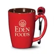 Roberta Mug & Spoon - 16oz - Deep Etch | https://www.bestnamebadges.com
