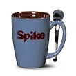 Roberta Mug & Spoon - 16oz - Imprinted | https://www.bestnamebadges.com
