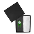 Full Color Dormie Towel Gift Box with Divot Tool | https://www.bestnamebadges.com