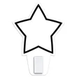 Star Clip Note & Coupon Holder Magnet | https://www.bestnamebadges.com