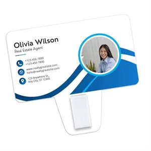 Magnetic Business Card with Clip