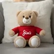 Chester the Teddy Bear (with T-Shirt) | https://www.bestnamebadges.com