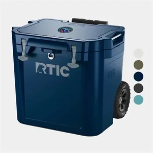 RTIC® 45 QT Ultra Tough Wheeled Hard Cooler Ice Chest | https://www.bestnamebadges.com