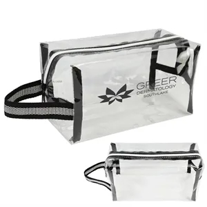 Soft TPU Toiletry Travel Bag w/Handle