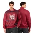 Custom Sublimated Composite Cotton Zipper Sweatshirt | https://www.bestnamebadges.com