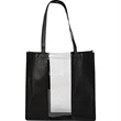 Clear Window Tote Bag | https://www.bestnamebadges.com