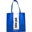 Clear Window Tote Bag | https://www.bestnamebadges.com