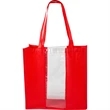 Clear Window Tote Bag | https://www.bestnamebadges.com