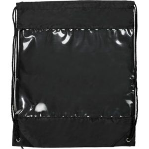 Backpack with Clear Safety Window