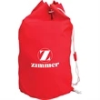 Drawstring Cotton Barrel Bag | https://www.bestnamebadges.com